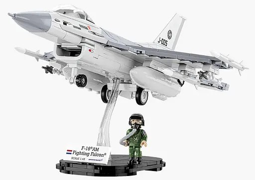 Конструктор Самолет истребитель F-16AM Fighting Falcon COBI 5896 - фото 2