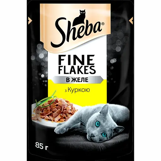 Набір вологого корму для котів Sheba, в асортименті 15 шт. + з куркою та яловичиною в соусі 5 шт. 1.7 кг (20 шт. х 85 г) - фото 2