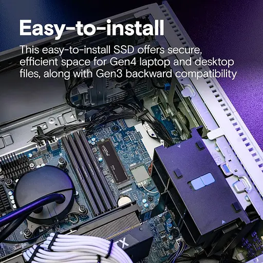 Накопитель SSD Crucial m.2 NVMe 1TB P310 PCI-E 4.0 Tray (CT1000P310SSD8-T) - фото 2