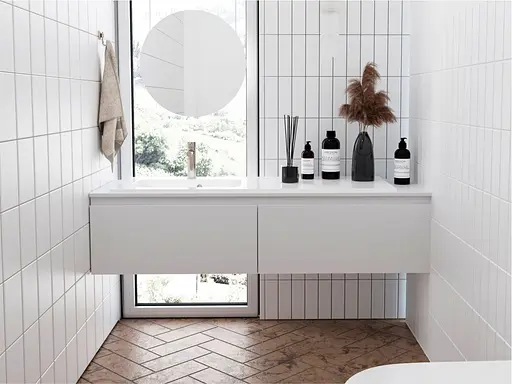 Умивальник Miraggio Della 1200 L 0000911, Білий - фото 3