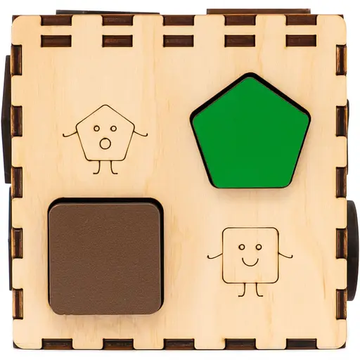 Кубик-сортер GoodPlay Весела фігурка (CUB-4-001) - фото 7