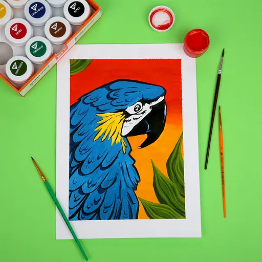 Гуашеві фарби Yes Orange Line 12 кольорів по 20 мл (230432) - фото 7