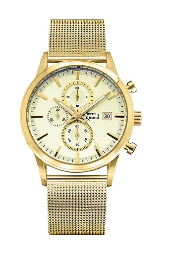 Часы Pierre Ricaud PR 97201.1111CH кварц. браслет Chronograph