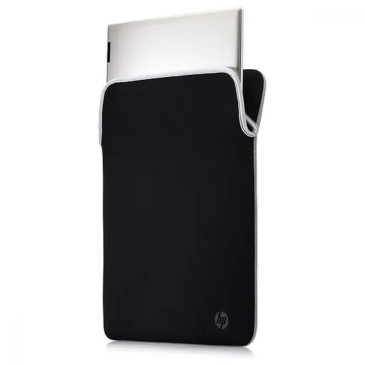 Чохол для ноутбука HP 15.6 Reversible Protective Black/Silver Sleeve (2F2K5AA) - фото 3