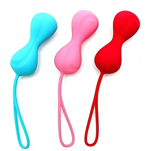 Вагинальные шарики Satisfyer Power Balls диаметр 3.4 см 60,76,92 г с шариком внутри