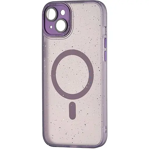 Чохол-накладка DK для Apple iPhone 13 MagSafe Composite Matte Splash (deep purple) - фото 7
