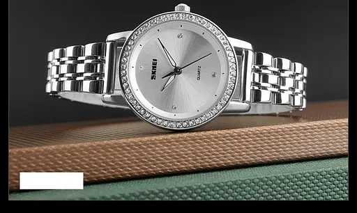 Класичний жіночий годинник Skmei 1311 Malibu (Сріблястий) - фото 5