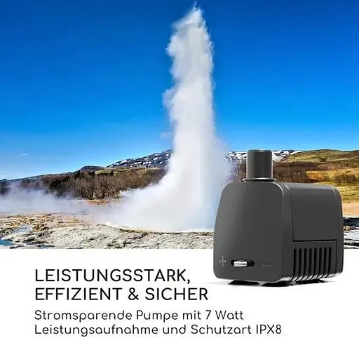 Фонтан садовий Blumfeldt Nirvana LED (10034806) - фото 3