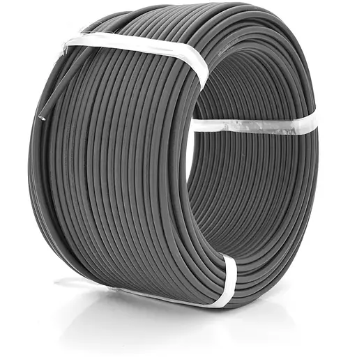 Кабель для солнечных систем 6mm2 (черный) 100м.