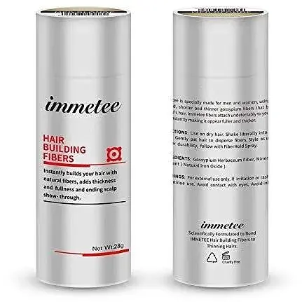 Згущувач для волосся immetee Hair Building Fibers темно-коричневий - фото 2