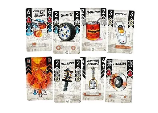 Настільна гра Lords of Boards Турбо. Спека на треку (Heat: Pedal to the metal) (укр.) (LOB2301UA) - фото 5