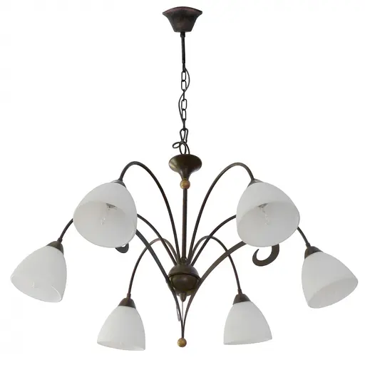 Люстра подвесная Brille классическая E14 40W BR (BKL-551S/6)