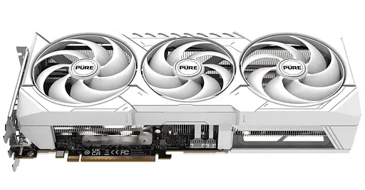 Видеокарта Sapphire AMD Radeon RX 9070 XT 16GB PURE Gaming OC (11348-02-20G) (GDDR6, 256 bit, PCI-E v5.0 x16) - фото 3