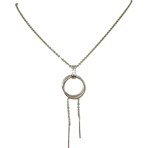 Золоте кольє Столична Ювелірна Фабрика з фіанітами. 351517Ж 45