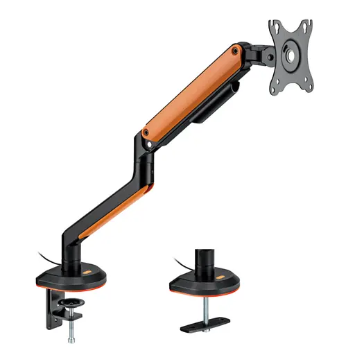 Кронштейн для монитора с RGB-подсветкой, регулировкой высоты, оборотом и наклоном ITech LDT63-C012GL 17-32" - фото 6