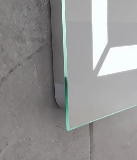 Зеркало Mixxus Light MR01-80x60 (часы, LED-подсветка, антизапотевание) (MI5998) - фото 7