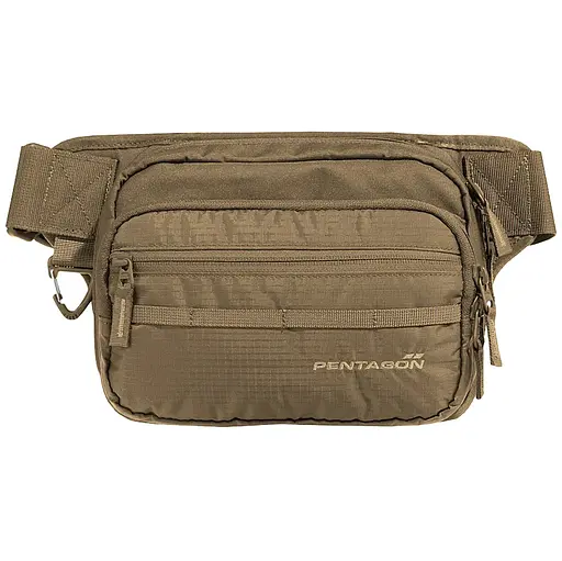 Тактическая поясная сумка Protean Pentagon 1.2л (Койот)