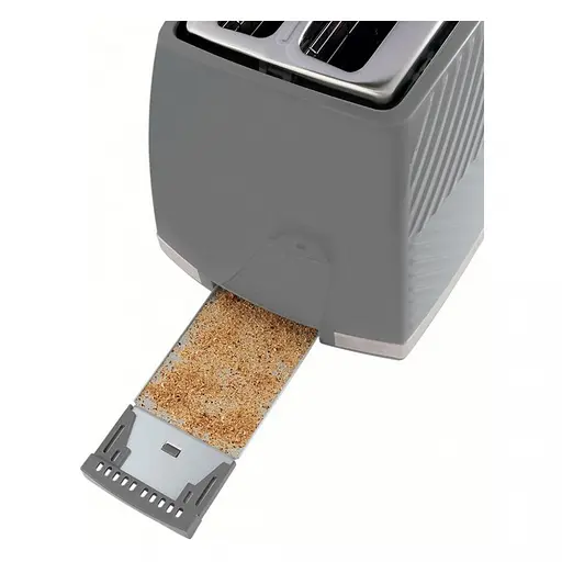 Тостер Russell Hobbs Groove Grey 26392-56 - фото 7