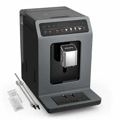 Кавомашина Krups Evidence Hot & Cold сіро-чорний 2.3 л (EA898GF0) - фото 3