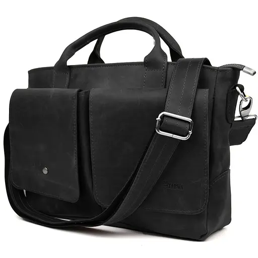 Сумка-портфель мужская на плечо с ручками TARWA 36х27х10 см sum0028425 - фото 1