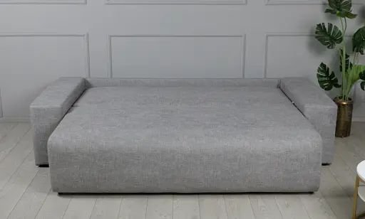 Диван Турин прямой раскладной серый - фото 9