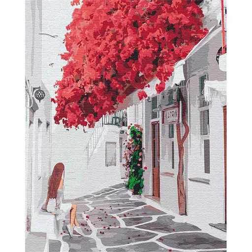 Картина за номерами Яскрава Бугенвілія Brushme 40x50 см кольорова 000277963