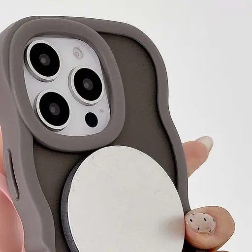 Чохол Epik TPU+PC Undine with MagSafe для Apple iPhone 12 Pro/12, 6.1 Grey - фото 4