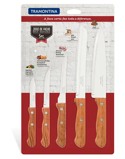 Набір ножів Tramontina Dynamic, 5 предметів (6710920) - фото 2