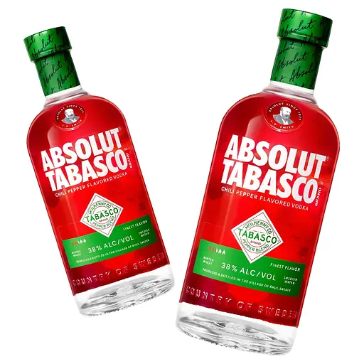Горілка Absolut Tabasco ароматизована 38% (2 шт. x 0.7 л) - фото 1