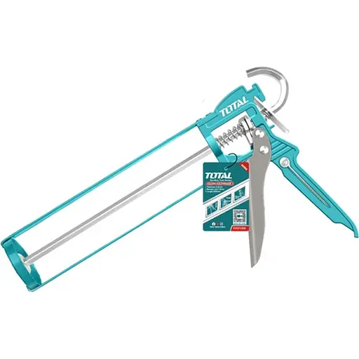 Пистолет для герметика Total THT21309 скелетный 230мм