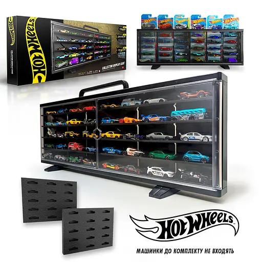 Кейс Hot Wheels портативный большой для коллекции машинок (HWCC23) - фото 9