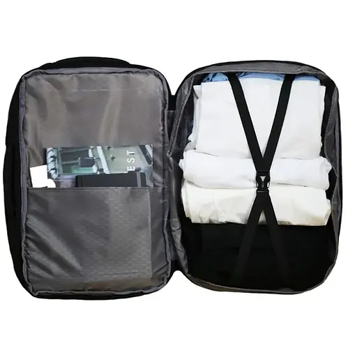 Рюкзак NikiBo Journey 20-30 л черный (30012505-01) - фото 6