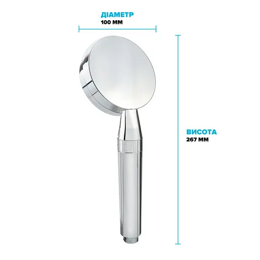 Водосберегающая душевая лейка Drop SPA1F-NANO100 с Nano SPA потоком - Экономия 66% - фото 9