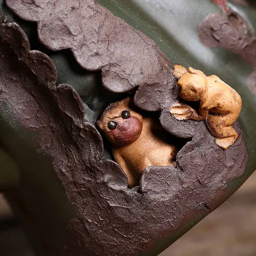 Иссинский чайник Обезьяна Удачи, 640 мл - фото 11