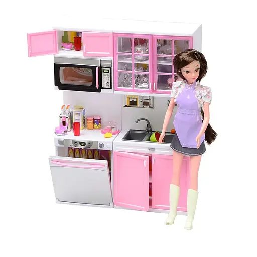 Игровой набор Кухня с куклой ID178