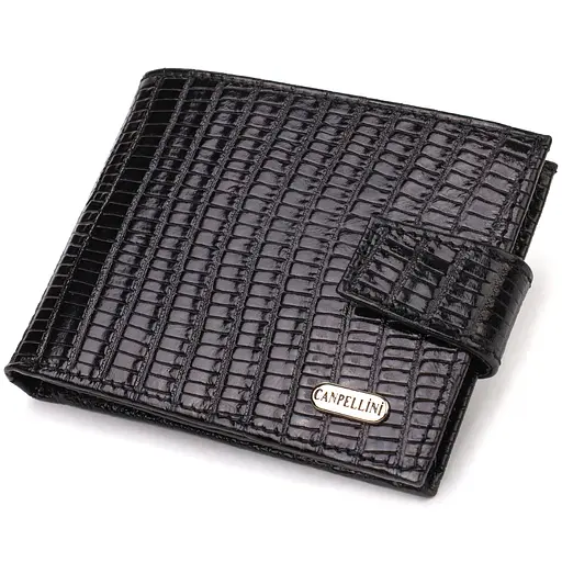 Чоловічий шкіряний гаманець Canpellini 11х8.3х1 см acs0025708 - фото 1