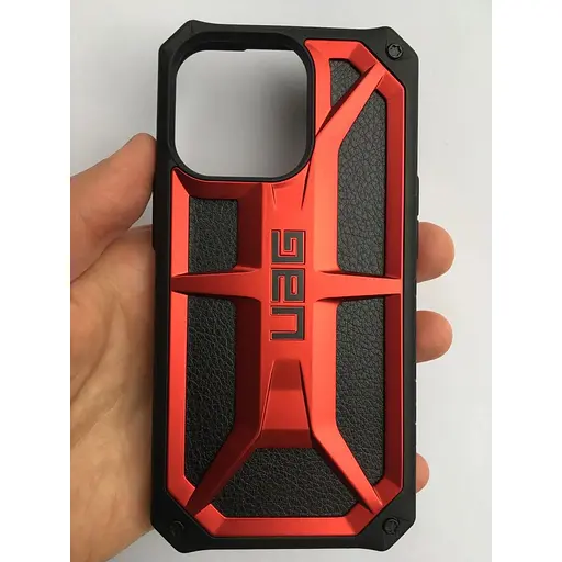 Оригинальный противоударный чехол UAG Monarch для iPhone 13 Pro (6.1") Crimson 113151119494 - фото 3