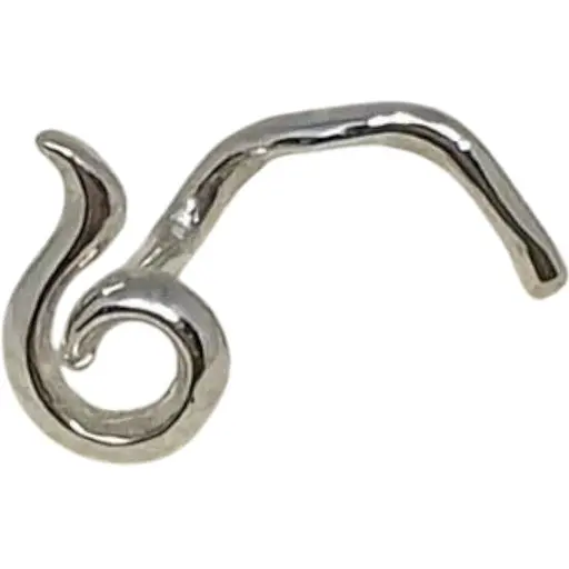 Серебряная серьга-пирсинг в нос Dear. 1054С