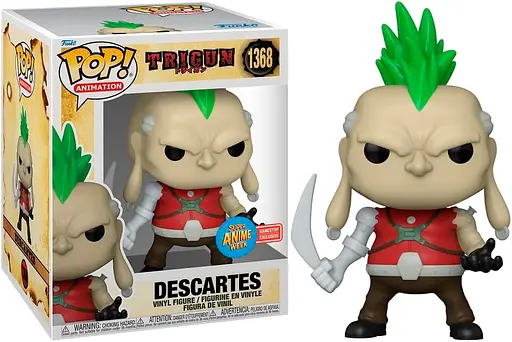 Фігурка Funko Pop Тріган Декарт Trigun Descartes 10 см T D 1368
