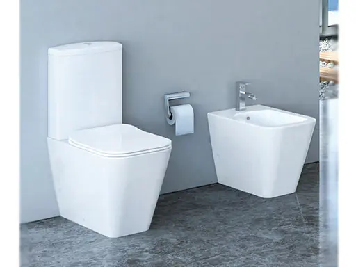 Унитаз-компакт IDEVIT Halley Rimless c функцией биде с сиденьем Soft Close дюропласт + бачок SETK3204-0315-001-1-6200 - фото 2