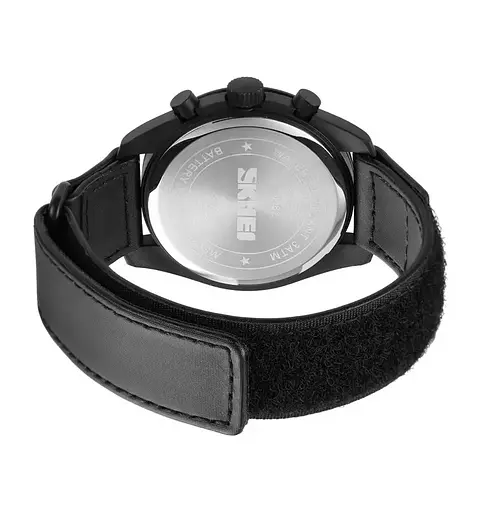 Чоловічий наручний класичний годинник Skmei 1982 (Чорний) - фото 6