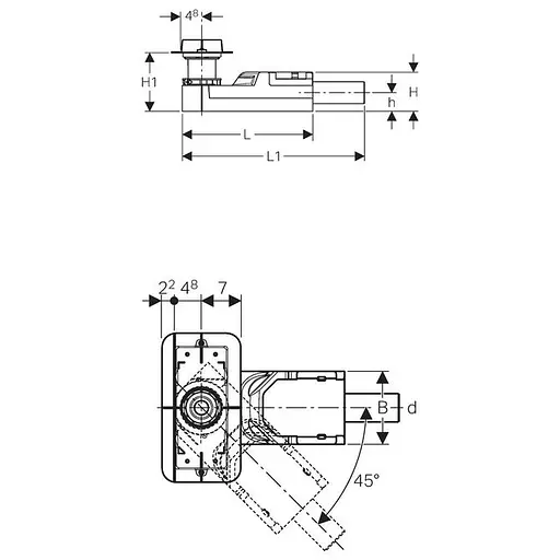 Набір для дренажних каналів Geberit CleanLine 154.152.00.1 - фото 2