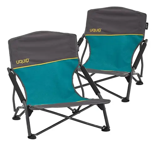 Набір крісел розкладних Uquip Sandy Blue/Grey х 2 шт (244403) (DAS303242) - фото 1