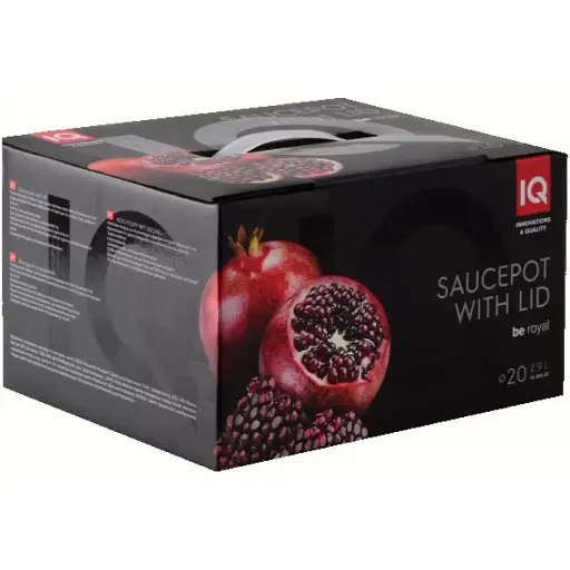 Каструля IQ Be Royal з кришкою 20 см 2.9 л (IQ-2051-20) - фото 6