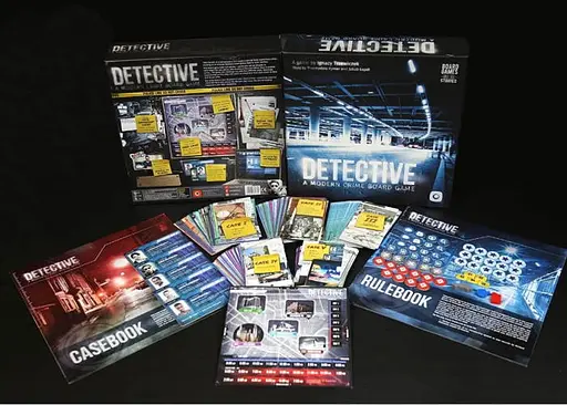 Настольная игра Portal Games Детектив: Игра о Современном Расследовании (Detective: A Modern Crime Board Game) (англ.) (PS074) - фото 6