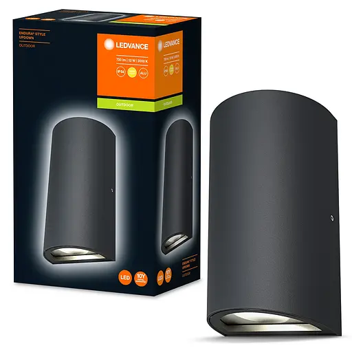 LEDVANCE Фасадний світильник LED ENDURA STYLE UPDOWN 12W, 3000К, чорний - фото 10