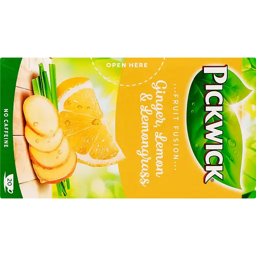 Чай фруктово-трав'яний Pickwick імбир-лемонграс 30 г (20 шт. х 1.5 г) (907484) - фото 4