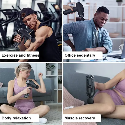 Массажный пистолет Timiyou 99 скоростей - фото 5