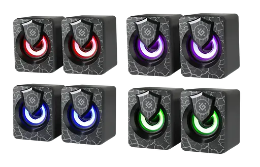 Акустика Defender 2.0 Onyx 6Вт USB Black (65038) - фото 2