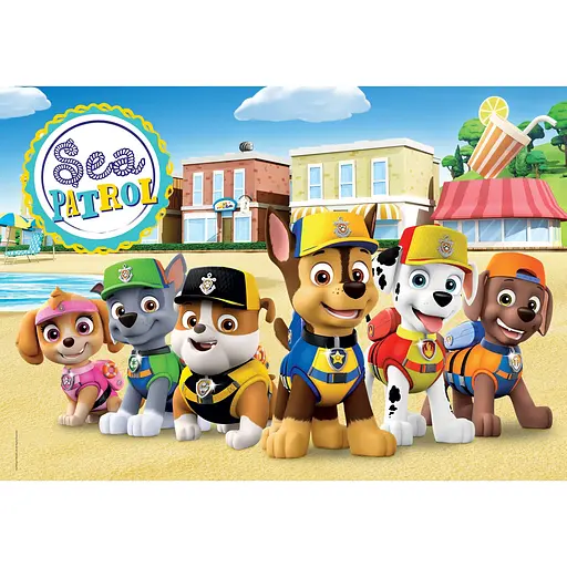 Пазл 2 в 1 Clementoni Paw Patrol: 2 шт. по 20 элементов (24779) - фото 2
